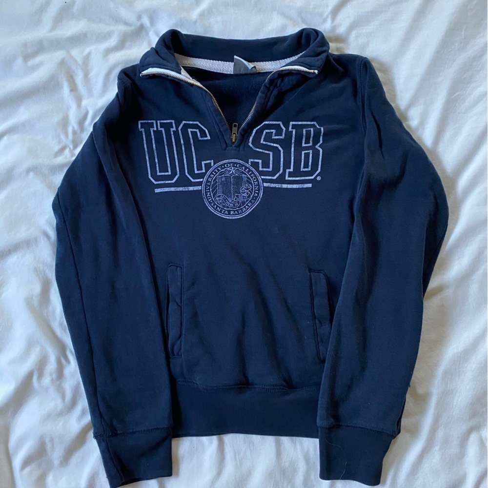 UCSB Quarter Zip Sweater